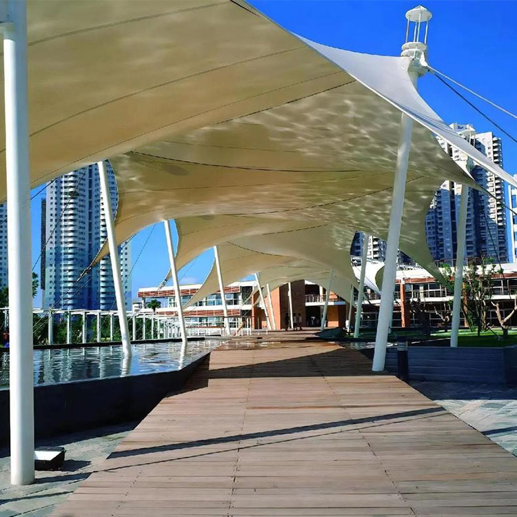 义马市膜结构景观棚