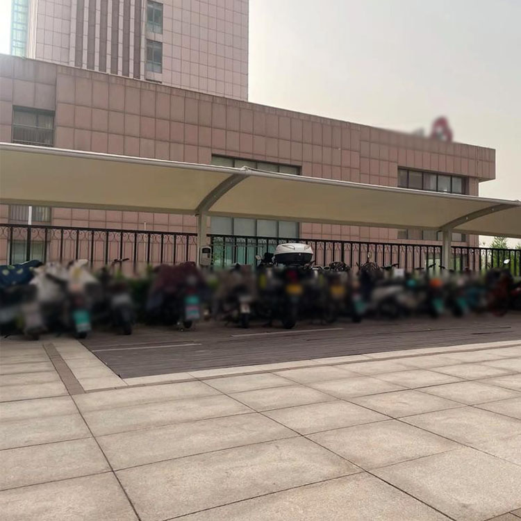 义马市膜结构电动车棚